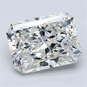 Foto Diamante Natural 6.01 quilates, Radiante , Color H, claridad VS1 y certificado GIA de