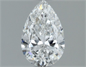 Natural Diamond 1.00 Carats, Pear with  Cut, F Color, VS2 Clarity and Certified by GIA