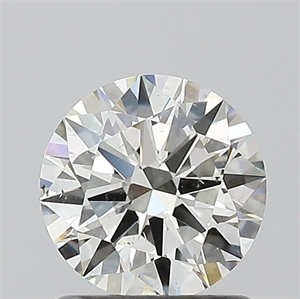 Picture of Natural Diamond 1.00 Carats, Round with Excellent Cut, J Color, SI1 Clarity and Certified by GIA