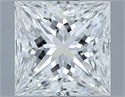 Natural Diamond 3.06 Carats, Princess with  Cut, I Color, VVS1 Clarity and Certified by GIA