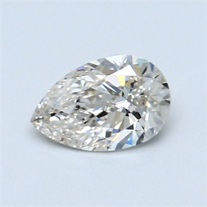 Foto Diamante Natural 0.65 quilates, De pera , Color J, claridad SI1 y certificado GIA de
