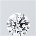 Del inventario de diamantes de laboratorio, 1.05 quilates, Redondo , Color E, claridad VVS2 y certificado IGI