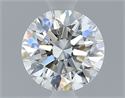 Diamante Natural 0.51 quilates, Redondo , Color H, claridad VS1 y certificado GIA
