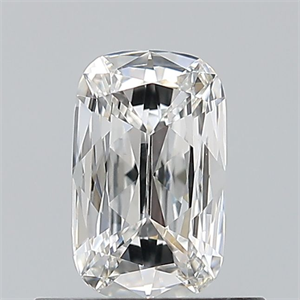 Foto Diamante Natural 0.40 quilates, Del cojín , Color F, claridad VS1 y certificado GIA de