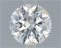 Diamante Natural 0.70 quilates, Redondo , Color J, claridad SI1 y certificado GIA