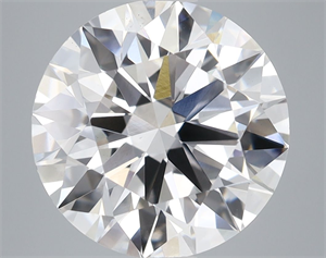 Picture of Lab Grown Diamond 6.03 Carats, Round with Ideal Cut, E Color, VS1 Clarity and Certified by IGI