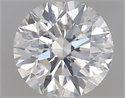 Natural Diamond 0.80 Carats, Round with Excellent Cut, F Color, I1 Clarity and Certified by GIA