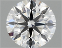 Lab Grown Diamond 1.02 Carats, Round with Excellent Cut, E Color, VS1 Clarity and Certified by IGI