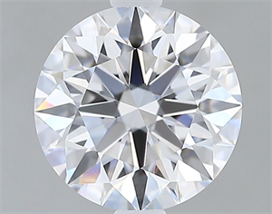 Picture of Lab Grown Diamond 1.60 Carats, Round with Excellent Cut, D Color, VVS1 Clarity and Certified by GIA