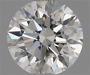 Picture of Natural Diamond 0.86 Carats, Round with Excellent Cut, G Color, VVS2 Clarity and Certified by HRD