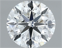 Natural Diamond 0.50 Carats, Round with Very Good Cut, G Color, VS1 Clarity and Certified by GIA