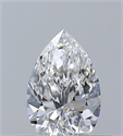 Natural Diamond 0.31 Carats, Pear with  Cut, F Color, VVS2 Clarity and Certified by GIA