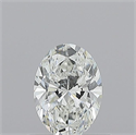 Diamante Natural 0.50 quilates, Ovalado , Color G, claridad SI1 y certificado GIA