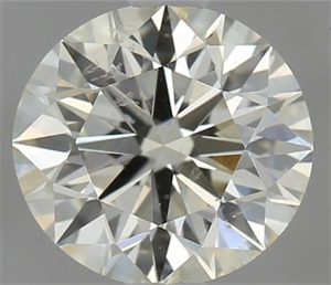Picture of Natural Diamond 1.22 Carats, Round with Excellent Cut, J Color, SI1 Clarity and Certified by IGI
