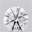 Del inventario de diamantes de laboratorio, 4.01 quilates, Redondo , Color D, claridad IF y certificado IGI