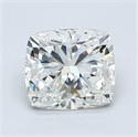 Natural Diamond 1.50 Carats, Cushion with  Cut, H Color, VS1 Clarity and Certified by GIA