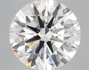 Picture of Lab Grown Diamond 7.21 Carats, Round with Ideal Cut, H Color, VS2 Clarity and Certified by IGI