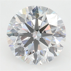 Picture of Lab Grown Diamond 3.01 Carats, Round with Ideal Cut, D Color, VS1 Clarity and Certified by IGI