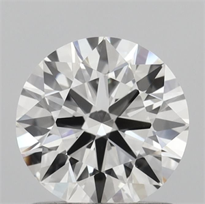 Picture of Lab Grown Diamond 1.04 Carats, Round with Ideal Cut, F Color, VVS2 Clarity and Certified by IGI