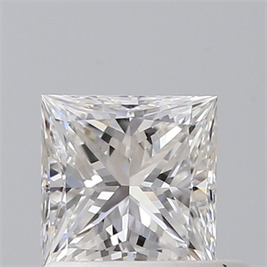 Picture of Natural Diamond 0.64 Carats, Princess with  Cut, D Color, VS1 Clarity and Certified by GIA