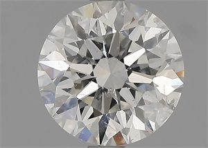 Foto Diamante Natural 1.36 quilates, Redondo , Color I, claridad I1 y certificado GIA de