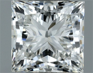 Foto Diamante Natural 0.50 quilates, Princesa , Color I, claridad VS1 y certificado GIA de