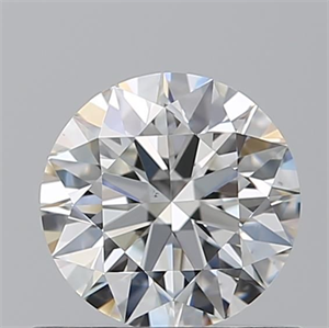 Foto Diamante Natural 0.70 quilates, Redondo , Color G, claridad VS2 y certificado GIA de