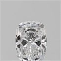 Diamante Natural 0.60 quilates, Del cojín , Color E, claridad VS2 y certificado GIA