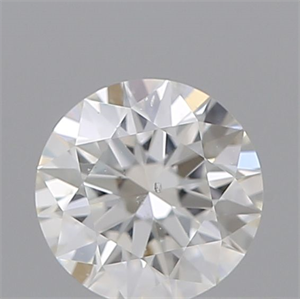 Picture of Natural Diamond 0.44 Carats, Round with Excellent Cut, G Color, SI2 Clarity and Certified by GIA
