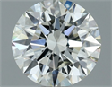Natural Diamond 1.01 Carats, Round with Excellent Cut, K Color, I1 Clarity and Certified by GIA