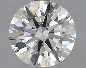 Picture of Lab Grown Diamond 2.70 Carats, Round with Ideal Cut, D Color, FL Clarity and Certified by IGI