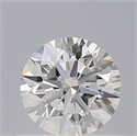 Natural Diamond 0.40 Carats, Round with Excellent Cut, E Color, IF Clarity and Certified by GIA