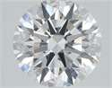 Lab Grown Diamond 3.13 Carats, Round with Excellent Cut, F Color, VS1 Clarity and Certified by GIA
