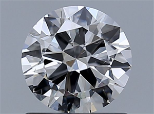 Picture of Natural Diamond 0.90 Carats, Round with Very Good Cut, H Color, SI2 Clarity and Certified by GIA