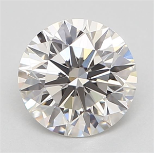 Picture of Natural Diamond 0.50 Carats, Round with Excellent Cut, H Color, VVS2 Clarity and Certified by GIA