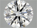 Lab Grown Diamond 3.06 Carats, Round with Ideal Cut, F Color, VVS2 Clarity and Certified by IGI