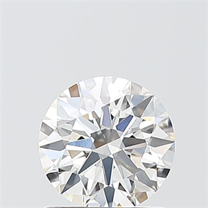 Picture of Lab Grown Diamond 1.01 Carats, Round with Excellent Cut, E Color, VS1 Clarity and Certified by IGI