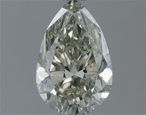Picture of Natural Diamond 1.02 Carats, Pear with  Cut, K Color, SI2 Clarity and Certified by IGI
