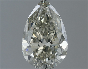 Picture of Natural Diamond 1.02 Carats, Pear with  Cut, K Color, SI2 Clarity and Certified by IGI
