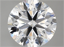 Lab Grown Diamond 5.06 Carats, Round with Ideal Cut, D Color, VVS2 Clarity and Certified by IGI