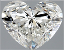 Natural Diamond 2.01 Carats, Heart with  Cut, G Color, VS2 Clarity and Certified by GIA