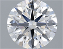 Del inventario de diamantes de laboratorio, 2.03 quilates, Redondo , Color F, claridad VVS1 y certificado IGI