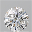 Natural Diamond 0.70 Carats, Round with Excellent Cut, G Color, SI1 Clarity and Certified by GIA
