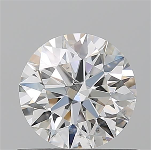 Picture of Natural Diamond 0.70 Carats, Round with Excellent Cut, G Color, SI1 Clarity and Certified by GIA