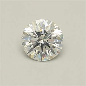 Picture of Natural Diamond 0.54 Carats, Round with Excellent Cut, E Color, SI2 Clarity and Certified by GIA