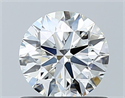 Natural Diamond 0.77 Carats, Round with Excellent Cut, G Color, VS1 Clarity and Certified by GIA