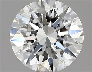 Picture of Natural Diamond 0.80 Carats, Round with Excellent Cut, D Color, VS2 Clarity and Certified by GIA