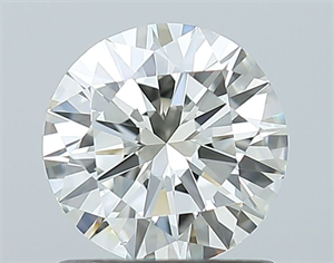 Picture of Natural Diamond 1.00 Carats, Round with Excellent Cut, L Color, VS1 Clarity and Certified by GIA