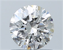 Diamante Natural 0.70 quilates, Redondo , Color H, claridad VVS1 y certificado GIA
