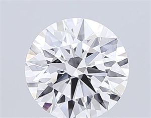 Picture of Lab Grown Diamond 1.06 Carats, Round with Ideal Cut, D Color, VVS1 Clarity and Certified by IGI